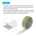 thumbnail image 4 of Unique Bargains 3Roll 1 Yard 8mm Self Adhesive Crystal Rhinestone Ribbon for Crafts Project, Champagne,Light Green,Lemon Yellow, 4 of 5