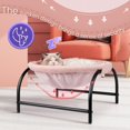 thumbnail image 2 of Cama Hamaca para Gatos JUNSPOW Desmontable y Transpirable 43x43x24 cm, 2 of 6