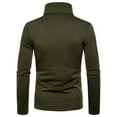thumbnail image 3 of FASHIONWT Men Winter Long Sleeve Turtleneck Thermal Base Shirt, 3 of 4