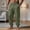 Army Green, variant on HaCpiu Men's Loose Fit Jogger Pants, Solid Elastic Waist Sweatpants with Pockets, Casual Soft Fleece Track Cuff Gym Trousers, Army Green L