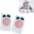 thumbnail image 2 of Protectores de rodillas para bebés para gatear, rodilleras antideslizantes para bebés unisex, cubierta de seguridad para protector de rodillas para niños pequeños Adepaton WMZL-562-4, 2 of 7
