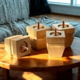 thumbnail image 3 of Wood Furniture Legs, 3 Inch Unfinished Oak Sofa Legs Set of 4 - Heavy Duty Solid Wooden Replacement Legs for Couch, Table, Bench, Bed, Dresser, Chair (Natural), 3 of 9