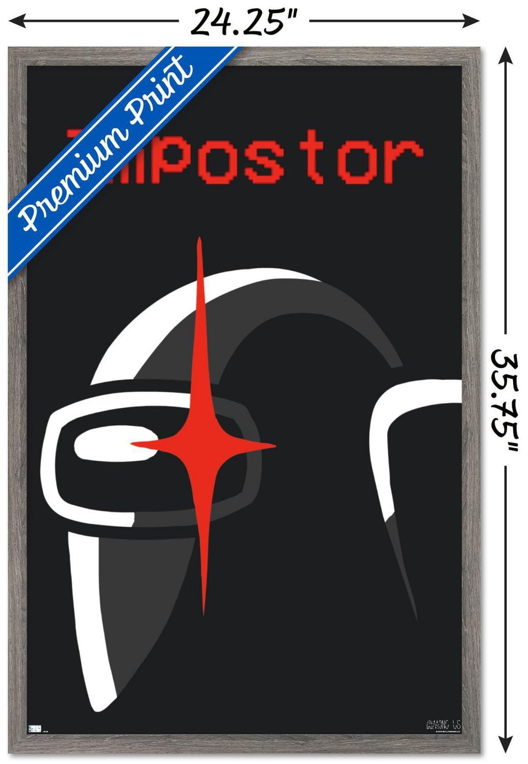 Among Us - Impostor Wall Poster, 22.375" x 34"