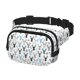 thumbnail image 2 of Fotbe Winter Art Blue and Black Moose Cangurera Cuadrada con Estampado de Doble Capa, Bolsa de Cintura Ajustable Mini para Hombres y Mujeres, 2 of 9