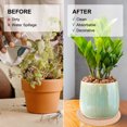 thumbnail image 6 of Uxcell 4 Pcs 7 Inch Plant Coasters Mat Pot Holders Saucer Solid Color Set, 6 of 6