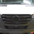 thumbnail image 5 of 2019-2026 Mercedes Sprinter W907 910 Front Bumper Grill Trim Stainless Steel Dark 5x, 5 of 6