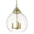 thumbnail image 5 of Golden Lighting Ariella 3-light Pendant in Brushed Champagne Brass, 5 of 6