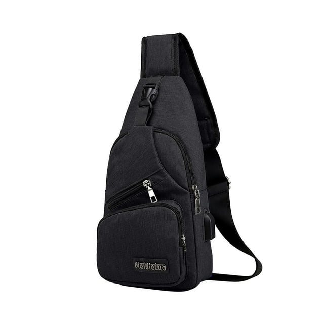 Bdday Sac à Bandoulière de Rangement pour Bijoux Sac à Dos avec Trou Usb avec Trou pour Écouteurs Sac à Dos de Randonnée Sac à Bandoulière Multifonction Sac de Poitrine Sacs à Main pour Femmes