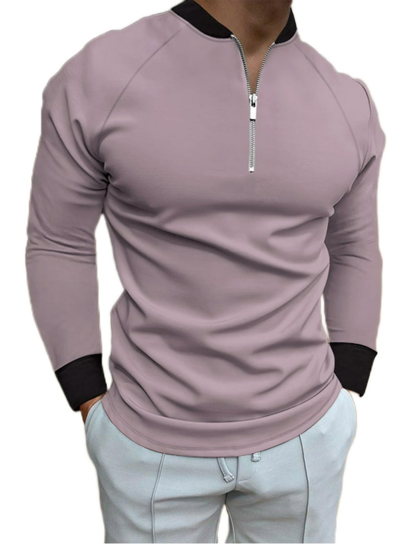 Tante Forhøre oversætter Sanviglor Men T Shirts Solid Color Tee Crew Neck Polo Shirt Athletic T-shirt  Work Tops Camel L - Walmart.com