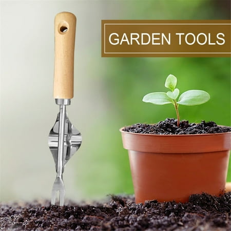 CFXNMZGR Garden Trim Tool Outdoor Weeder Stainless Steel Multifunction Garden Digging Removal Patio Garden