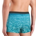 thumbnail image 3 of Fotbe Crystal Clear Ocean Waves Men’s Total Support Pouch Boxer Briefs, X-Temp Cooling, Moisture-Wicking Underwear, Regular, Long-leg and Trunk-Large, 3 of 6