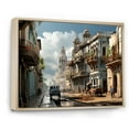 thumbnail image 2 of Designart "Heritage Of Cuban Colonial Architecture" Cuba Floater Framed Wall Art Living Room, 2 of 5
