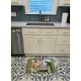 thumbnail image 3 of Carolines Treasures CDCO0349RUG Cochon à la Porte avec le Tapis en Mousse à Mémoire de Forme Lavable en Machine Cat, 3 of 4