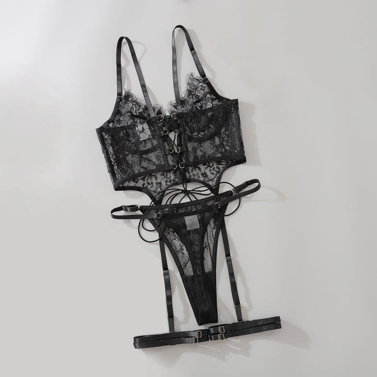 2025 Fashion Sexy Luxury See-through Bra Panty Set Seductive Lingerie  Elegant Woman Sexy Set Exotic Ladies three-piece Set - Walmart.com