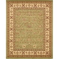 thumbnail image 1 of Unique Loom Tapis Design Complexe Voyage 8' x 10' Rectangle Vert/ivoire, 1 of 2