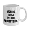 thumbnail image 2 of Projectionist Mug - Coffee Cup - World's Most Average Projectionist - Projectionist Gif, 2 of 4