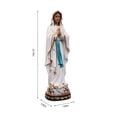 thumbnail image 2 of 24" Our Lady of Lourdes Statue Mary Figure Religious Decor Indoor/Outdoor, 2 of 4