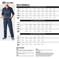 thumbnail image 4 of Dickies Mens and Big Mens Short Sleeve Deluxe Poplin Coveralls, 4 of 7