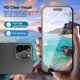thumbnail image 4 of Protector de Pantalla ARERCO para iPhone 16 Pro Max 2 Unidades + Protector para Lente de Cámara, 4 of 9