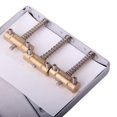 thumbnail image 4 of Puente de 3 Sils para Guitarra Eléctrica con Tornillos de Lve Gloria 3 Puente de la silla de montar para Telecaster guitarra eléctrica, 4 of 5