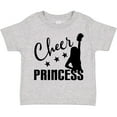 thumbnail image 3 of Inktastic Cheer Princess Cheerleading Girls Toddler T-Shirt, 3 of 5