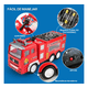thumbnail image 4 of Juguete De Coche De Bomberos Para Niños Con Luces Y Sonidos Xtellar rojo, 4 of 4