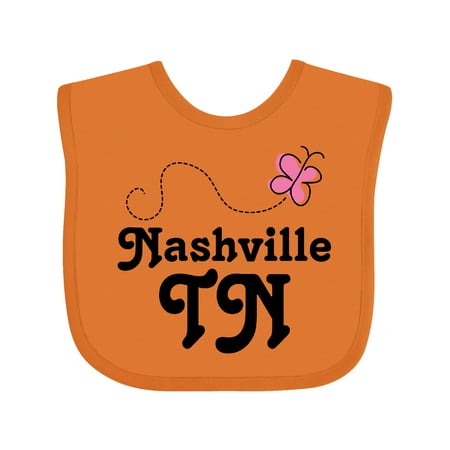 

Inktastic Nashville Gift Baby Girl Bib