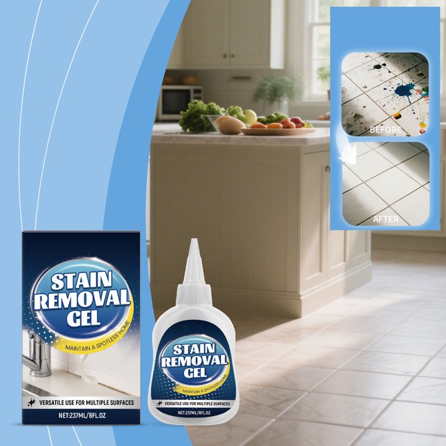 Gel de Limpieza Descontaminante Multiusos de 237 Ml para Fregaderos, Juntas de Azulejos y Grietas Del Hogar. Potente Agente Descontaminante.