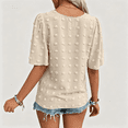thumbnail image 6 of Womens Short Sleeve Tops Summer 2026 Trendy Boat Day Outfits Dressy Casual Blouses for Work Vacation Mode, 6 of 6