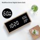 thumbnail image 2 of Smart Digital Alarm Clock For Kid Bedroom,battery Led Display Desk Clocks 12/24h With Time Temperature Humidity,green, 2 of 5