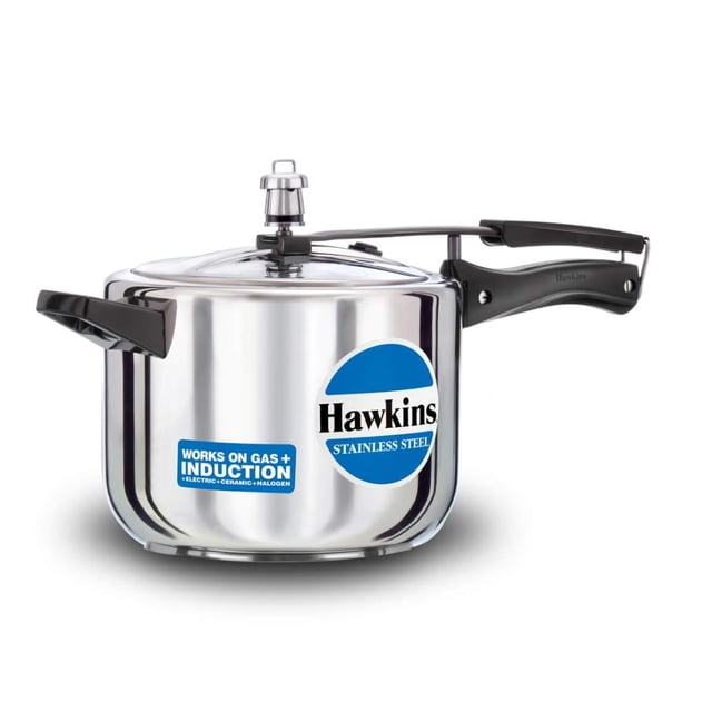 Olla a presión Hawkins de acero inoxidable de 5 litros para inducción