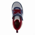 thumbnail image 6 of Sega Sonic The Hedgehog High Top Sneakers Boys, Speedy Athletic Racing Design Durable Canvas Lace Up Closure (Toddler Little Kid), Blue, Size: 7, 6 of 7