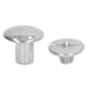thumbnail image 5 of Espárragos De Remache De Clavo De Metal Material De Latón De Revestimiento Uniforme Diseño Curvo Tornillo De Encuadernación De Libro 10x9.5mm 90 Juegos Antióxido Para Cuero ANGGREK Arte y Manualidades, 5 of 8