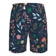thumbnail image 6 of Naloa Colorful Flowers Men's Beach Shorts, Surfing shorts, Swim trunks, Quick Dry Swim Trunks for Surfing Beach Fun - 3X-Large, 6 of 9
