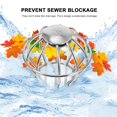 thumbnail image 3 of LOVEVER 2 Pcs Floor Drain Cover Downspout Screen Filter Rooftop Stainless Gutter Guard Strainer, 3 of 6