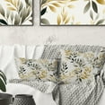 thumbnail image 3 of Designart "Nature In Minimalist Style III" Plants Printed Throw Pillow, 3 of 5