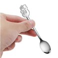 thumbnail image 3 of Stainless Steel Spoons Set Coffee Dessert Teaspoons Christmas Metal Spoons Set 8 Pieces, 3 of 5