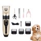 thumbnail image 4 of Cortapelos eléctrico para mascotas con USB, 4 unidades, afeitadora segura (tijeras de plástico, sin lubricante), 4 of 8