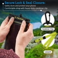 thumbnail image 5 of 2 Pack Marine - IP68 Waterproof Phone Pouch (Regular Size) Floating Waterproof Phone Case - Beach Cruise Ship Travel Essentials - Works w/ All Phones - Detachable Lanyard - Black/Hi-Vis Yell, 5 of 5