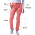 thumbnail image 3 of Adar Pro Scrubs For Women - Skinny Leg Yoga Scrub Pants, 3 of 6