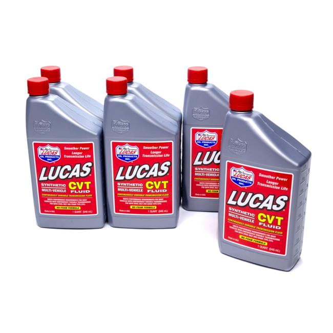 101116 Synthetic CVT Transmission Fluid Case, 6 x 1 qt.