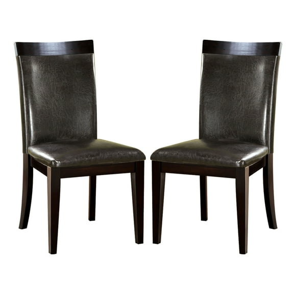 William's Home Furnishing Espresso Downtown I Side Chair