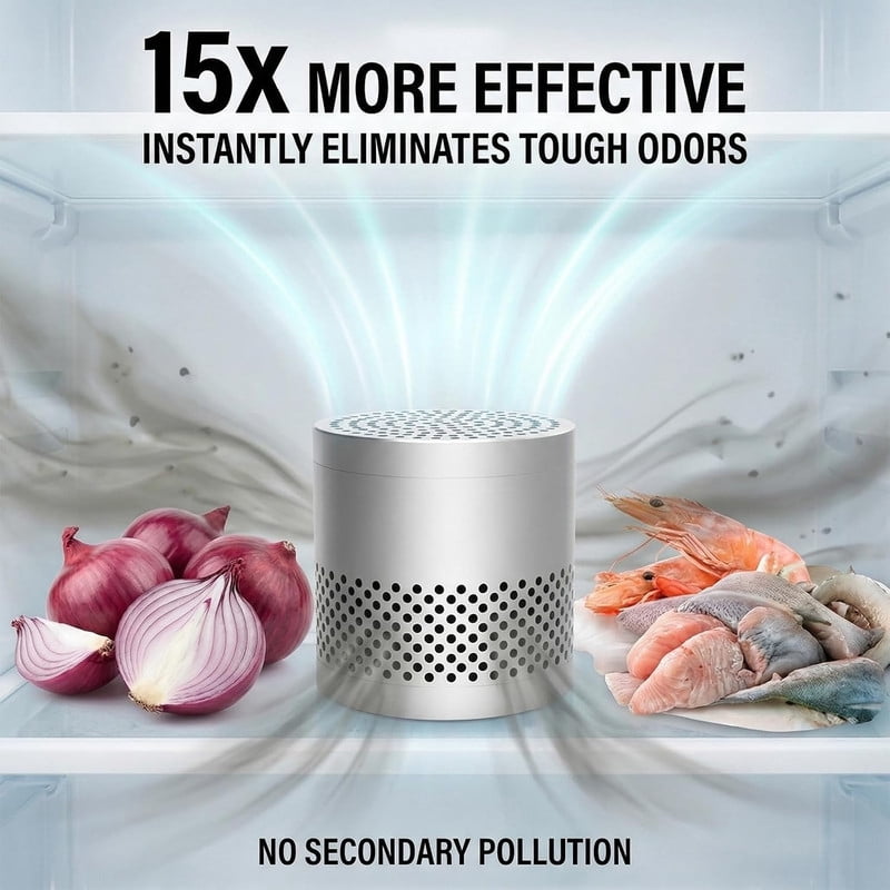 HaiXin Hub Freshcore Refrigerator Deodorizer 10-Year Fridge Odor Eliminator