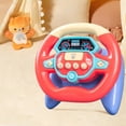 thumbnail image 2 of Electric Early Education Simulation Steering Wheel Toy Multifunctional High Simulation Car with Music and Light Pretend Driving Toy for Toddlers, 2 of 6