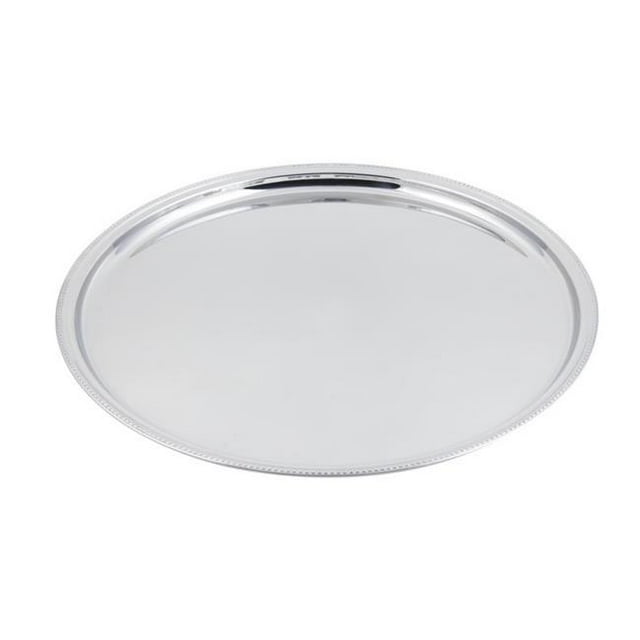 Bon Chef 61333 Plateau Rond de 20 Po de Diamètre avec Bordure à Perles