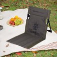 thumbnail image 1 of Silla plegable para acampar, asiento con respaldo, muebles para interiores y exteriores (verde militar), 1 of 6