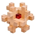 thumbnail image 1 of Bloques de construcción de mortaja y espiga para adultos mayores de 6 años de madera para estudiantes de escuela primaria, juguetes educativos, cerradura Luban, cerradura Kong Ming, 1 of 5
