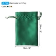 thumbnail image 2 of REGALWOVEN Satin Bags with Drawstring, Wedding Favor Bags Gift Packaging Green, Champagne, Gold Tone, 2 of 6