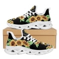 thumbnail image 1 of Zapatillas de deporte para mujer, bonitas zapatillas con estampado de calavera y girasol, con amortiguación de aire, calzado de plataforma para hombre, 1 of 6