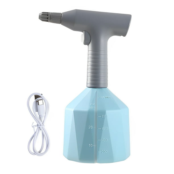 Moyic Pulverizador eléctrico herramienta regadera automático USB planta botella jardín presión a prueba de fugas agricultura flor de mano Jardín y Patio Azul Moyic HA083555-01